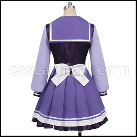 Uma Musume Pretty Derby Mejiro McQueen Cosplay Costume Ver2 coscarnival - Detail Close-up