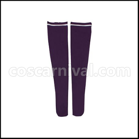 Uma Musume Pretty Derby Mejiro McQueen Cosplay Costume Ver2 coscarnival - Hem Detail