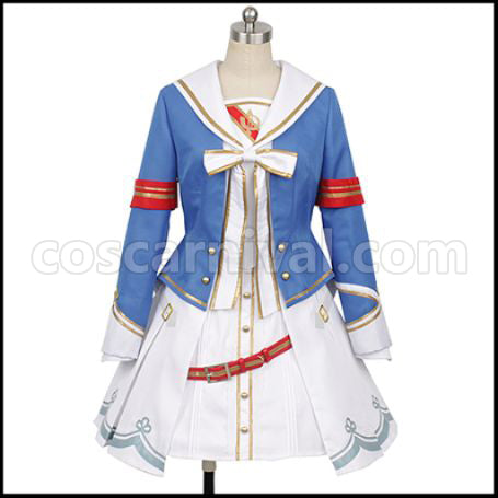 Uma Musume Pretty Derby Grass Wonder Cosplay Costume coscarnival - Front View