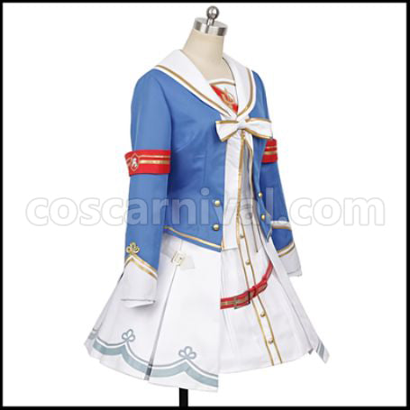 Uma Musume Pretty Derby Grass Wonder Cosplay Costume coscarnival - Back View