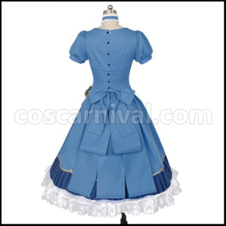 Black Butler: Book of the Atlantic Elizabeth Midford Cosplay Costume coscarnival - Detail Close-up