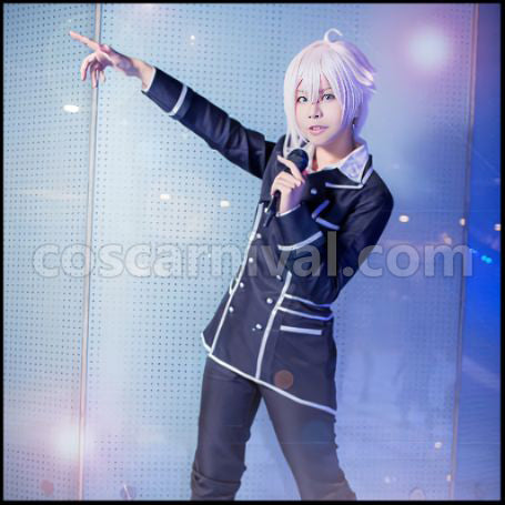 IDOLiSH 7 TRIGGER Ten Kujou CD Leopard Eyes Cosplay Costume coscarnival - Detail Close-up