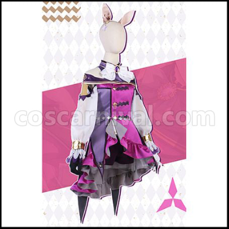Uma Musume Pretty Derby Narita Top Road Cosplay Costume coscarnival - Back View