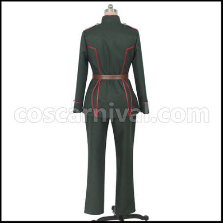 The Saga of Tanya the Evil Tanya Degurechaff Cosplay Costume coscarnival - Detail Close-up