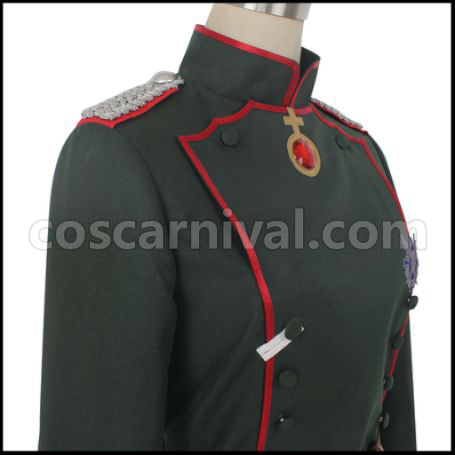 The Saga of Tanya the Evil Tanya Degurechaff Cosplay Costume coscarnival - Collar Design