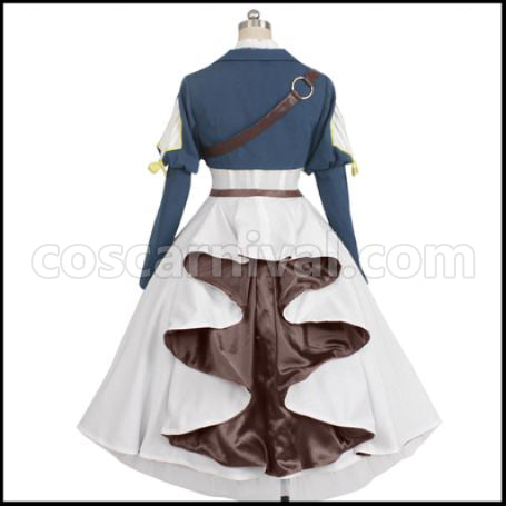 Violet Evergarden Main Character Cosplay Costume Ver2 coscarnival - Detail Close-up