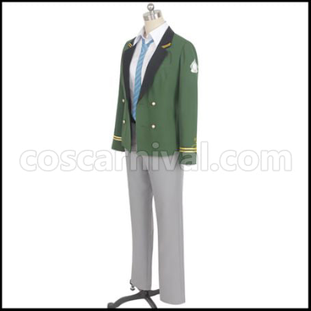 On Air! Amahashi Yukiya COSMO Treasure Hill Academy 3rd Year Uniform Cosplay Costume coscarnival - Detail Close-up