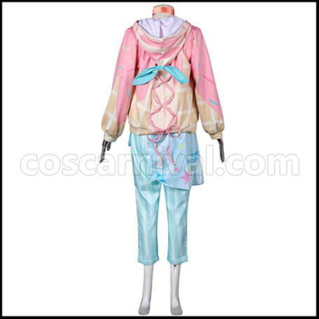 Hatsune Miku: Colorful Stage! Sora Tenma Cosplay Costume coscarnival - Side Profile