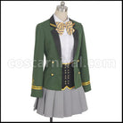 On Air! Tomoe Miwa Gem Hill Academy 1st Grade Uniform Cosplay Costume coscarnival - Back View