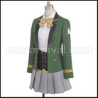 On Air! Tomoe Miwa Gem Hill Academy 1st Grade Uniform Cosplay Costume coscarnival - Side Profile