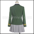 On Air! Tomoe Miwa Gem Hill Academy 1st Grade Uniform Cosplay Costume coscarnival - Detail Close-up