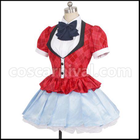 Zombieland Saga Ai Mizuno Cosplay Costume coscarnival - Side Profile