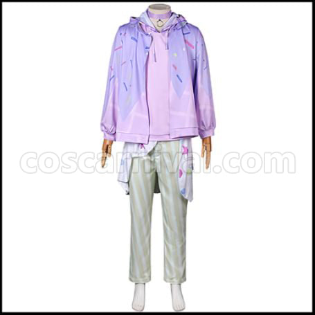 Hatsune Miku: Colorful Stage! Kamishiro Rui Cosplay Costume VER2 coscarnival - Front View