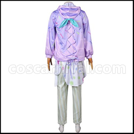 Hatsune Miku: Colorful Stage! Kamishiro Rui Cosplay Costume VER2 coscarnival - Back View