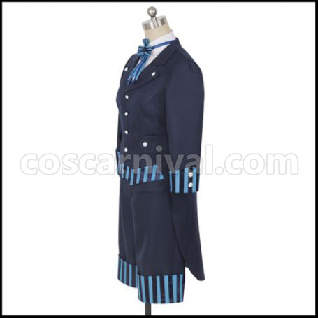 Black Butler: Book of the Atlantic Ciel Phantomhive Cosplay Costume coscarnival - Side Profile
