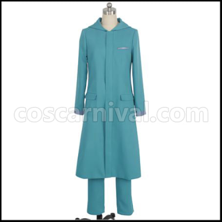 Cells at Work Black White Blood Cell/Neutrophil (White Blood Cell/Neutrophil) 1196 Cosplay Costume coscarnival - Back View