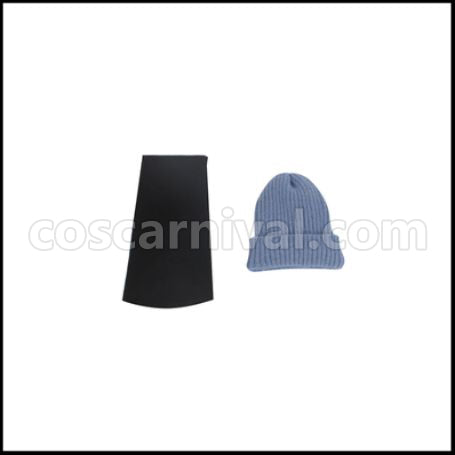 Cells at Work Black White Blood Cell/Neutrophil (White Blood Cell/Neutrophil) 1196 Cosplay Costume coscarnival - Cuff Style