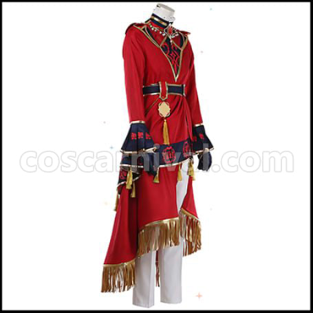 Ensemble Stars! This Evening's Moon Mansion Shu Itsuki Cosplay Costume coscarnival - Back View