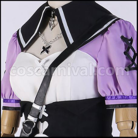 Hatsune Miku: Colorful Stage! Mafuyu Asahina Cosplay Costume ver2 coscarnival - Detail Close-up