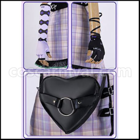 Hatsune Miku: Colorful Stage! Mafuyu Asahina Cosplay Costume ver2 coscarnival - Collar Design