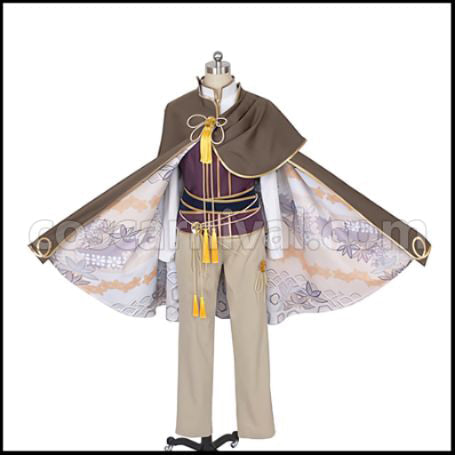 Bungou to Alchemist Shimazaki Touson Cosplay Costume coscarnival - Back View