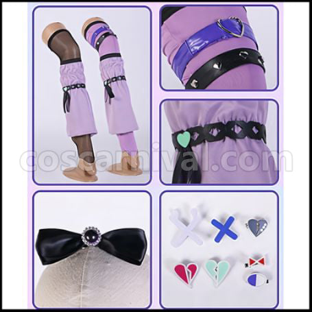 Hatsune Miku: Colorful Stage! Mafuyu Asahina Cosplay Costume ver2 coscarnival - Cuff Style