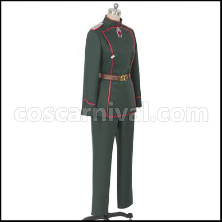 The Saga of Tanya the Evil Visha / Viktoriya Cosplay Costume coscarnival - Back View
