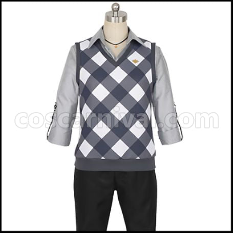 Hypnosis Mic Dotsuitare Hompo Rosho Tsutsujimori Cosplay Costume coscarnival - Front View