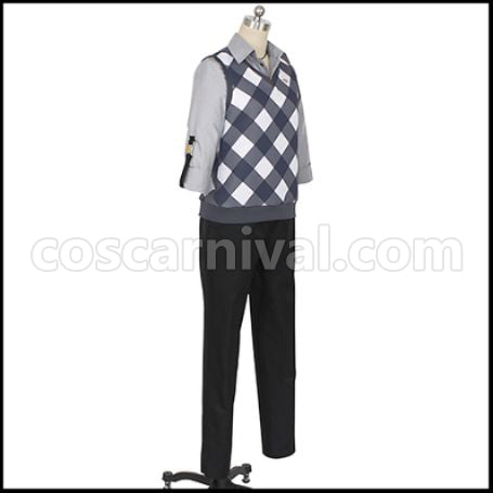 Hypnosis Mic Dotsuitare Hompo Rosho Tsutsujimori Cosplay Costume coscarnival - Back View