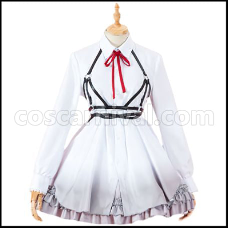 Hatsune Miku: Colorful Stage! 25:00, Night Code Hatsune Miku Cosplay Costume coscarnival - Front View