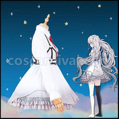 Hatsune Miku: Colorful Stage! 25:00, Night Code Hatsune Miku Cosplay Costume coscarnival - Side Profile