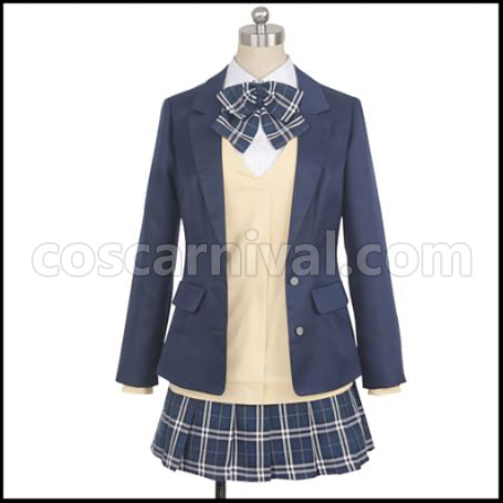 Zombieland Saga Ai Mizuno Cosplay Costume Ver2 coscarnival - Front View