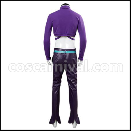 JoJo's Bizarre Adventure Part 5 Golden Wind Vinegar Doppio Giorno Giovanna Cosplay Costume coscarnival - Side Profile