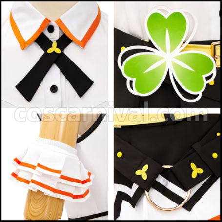 Hatsune Miku: Colorful Stage! more more jump Minori Hanasato Cosplay Costume coscarnival - Collar Design