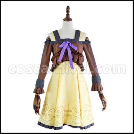 SINoALICE Sleep Briar Rose Cosplay Costume Ver2 coscarnival - Front View