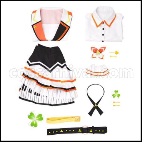 Hatsune Miku: Colorful Stage! more more jump Minori Hanasato Cosplay Costume coscarnival - Pocket Design