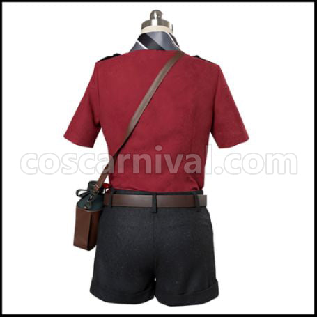 Touken Ranbu Hyuga Masamune Casual Wear Cosplay Costume coscarnival - Side Profile