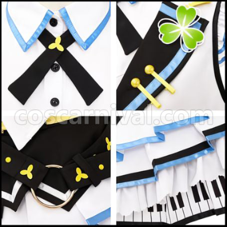 Hatsune Miku: Colorful Stage! more more jump Haruka Kiritani Cosplay Costume coscarnival - Cuff Style