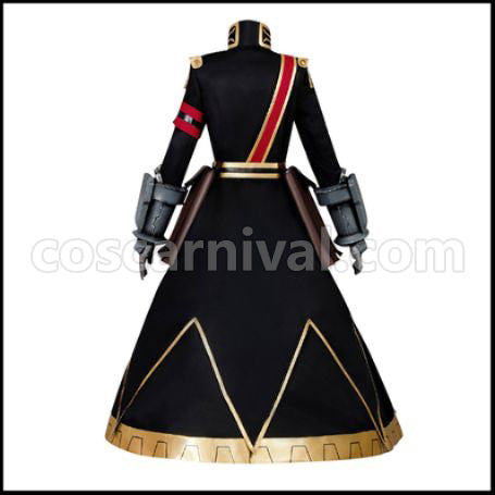 Re:CREATORS The Princess of the Military Uniform Cosplay Costume coscarnival - Detail Close-up