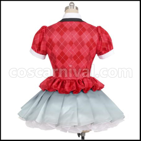 Zombieland Saga Junko Konno Cosplay Costume coscarnival - Detail Close-up