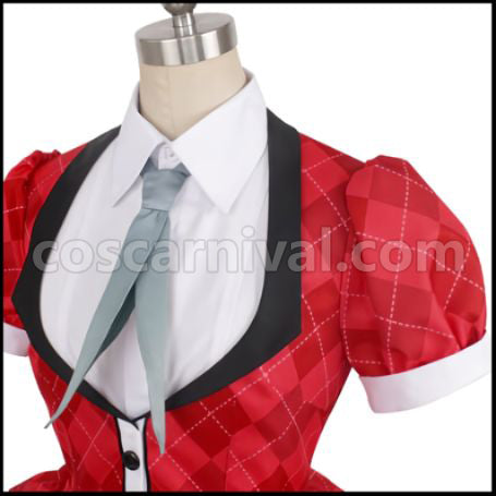 Zombieland Saga Junko Konno Cosplay Costume coscarnival - Collar Design