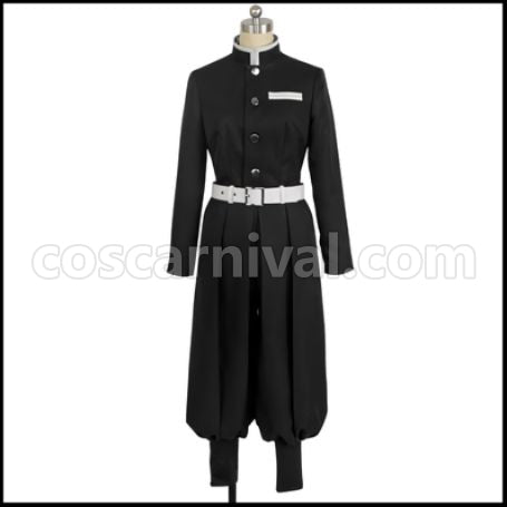 Demon Slayer: Kimetsu no Yaiba Manga Edition Demon Slayer Corps Cosplay Costume coscarnival - Front View