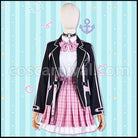 Nijisanji VTuber Minato Aqua Cosplay Costume coscarnival - Front View