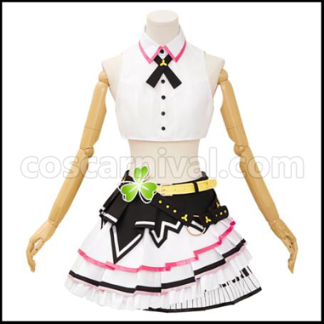 Hatsune Miku: Colorful Stage! more more jump Airi Momoi Cosplay Costume coscarnival - Collar Design