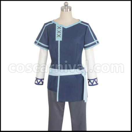 Sword Art Online sao Alicization Arc Kirito Kazuto Kirigaya Cosplay Costume coscarnival - Front View