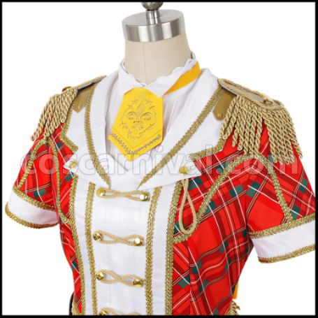 The Idolmaster Cinderella Girls Starlight Stage 1st Anniversary Mio Honda Cosplay Costume Coscarnival - Collar Design