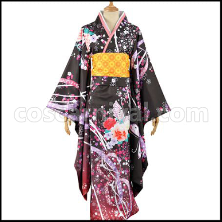 Hell Girl Enma Ai Cosplay Costume coscarnival - Side Profile
