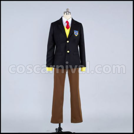 Free! Iwatobi High School Nagisa Hazuki Cosplay Costume coscarnival - Front View