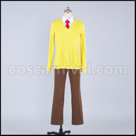 Free! Iwatobi High School Nagisa Hazuki Cosplay Costume coscarnival - Back View