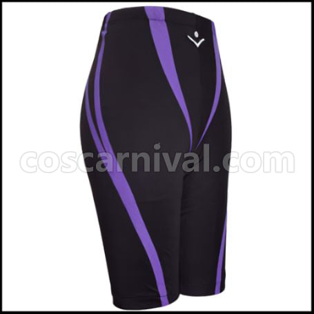 Free! Haruka Nanase Swim Trunks Free Size Cosplay Costume coscarnival - Detail Close-up